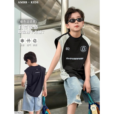 ST8162 ÁO TANKTOP SỐ 2 MIX SHORT JEAN RÁCH AMBB
