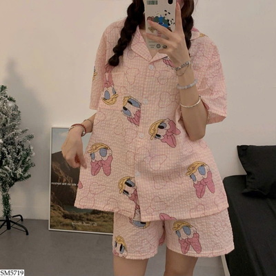 SM5719 BỘ PIJAMA HOẠT HÌNH CHO NỮ