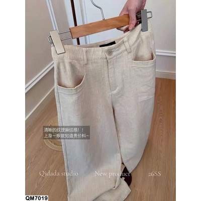 QM7019 COMBO BASIC QUẦN ỐNG ĐỨNG MIX MŨ HÌNH NGỰA