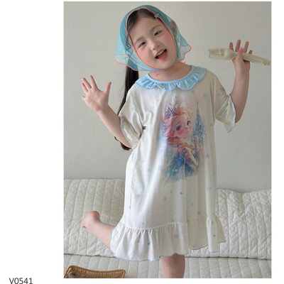 V0541 VÁY NGỦ CUTE CHO BÉ GÁI