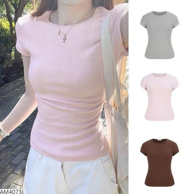 AM4073 ÁO THUN KẺ CHO NỮ MOSESQUEEN