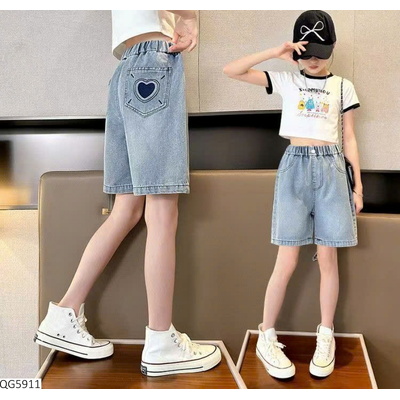 QG5911 QUẦN SHORT JEAN CHO BG