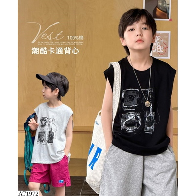 AT1972 ÁO TANKTOP CHO BÉ TRAI