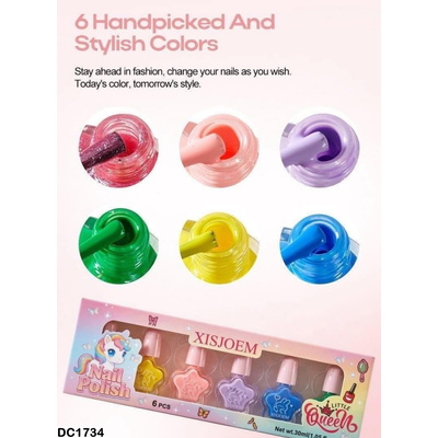 DC1734 SET SƠN MÓNG TAY CHO TRẺ EM