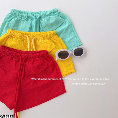 QG5912 QUẦN SHORT CHO BÉ GÁI