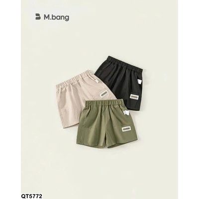 QT5772 QUẦN SHORT BÉ TRAI MBANG