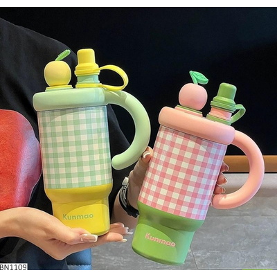 BN1109 BÌNH NƯỚC GIỮ NHIỆT CARO VINTAGE