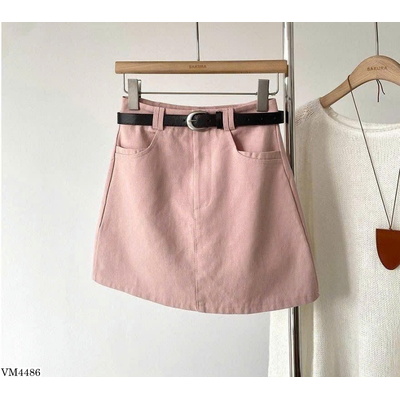 VM4486 CHÂN VÁY CHỮ A KAKI