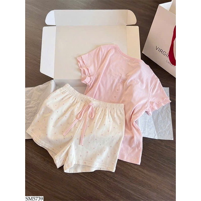 SM5739 SET ÁO THUN MIX QUẦN ĐÙI TRÁI TIM