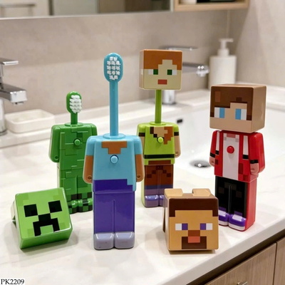 PK2209 BÀN CHẢI ĐÁNH RĂNG MINECRAFT