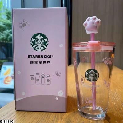 BN1110 BÌNH NƯỚC CHÂN MÈO STARBUCK