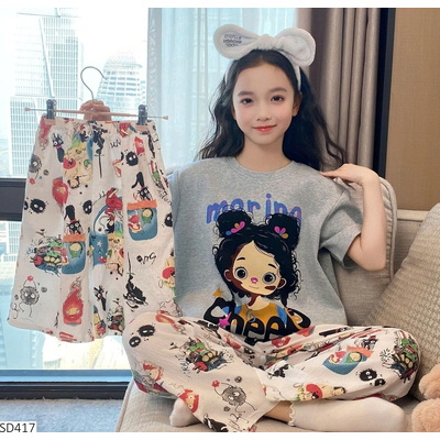 SD417 SÉT BỘ NGỦ 3 CHI TIẾT MẸ BÉ