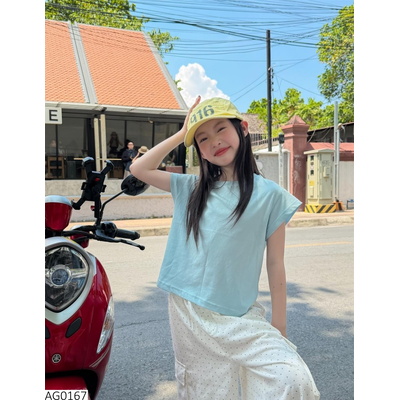 AG0167 ÁO TANKTOP TRƠN MÀU BÉ GÁI
