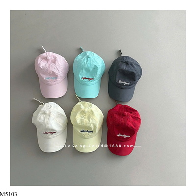 M5103 MŨ LƯỠI TRAI PASTEL CHO BÉ