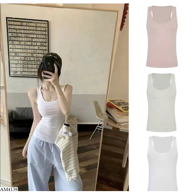AM4139 ÁO SÁT NÁCH CỔ U MOSESQUEEN