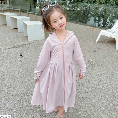AG0174 ÁO CHỐNG NẮNG DÁNG DÀI CHO BG