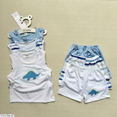 VN1706.07 SET 3 BỘ BA LỖ CHO BÉ
