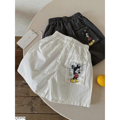 QT5779 QUẦN SHORT TÚI MICKEY
