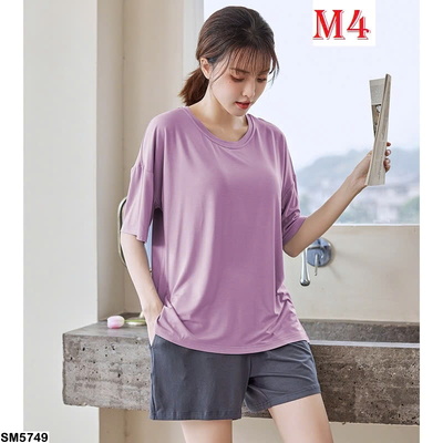 SM5749  BỘ MẶC NHÀ KÈM BRA