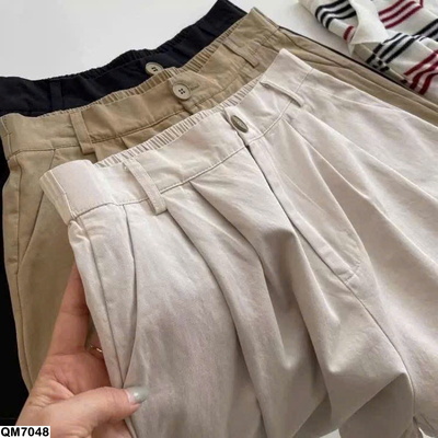 QM7048 QUẦN SHORT VẢI DÁNG CHỮ A