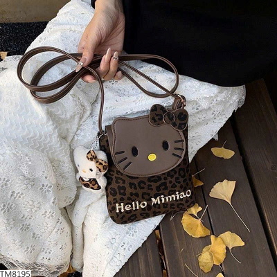 TM8195 TÚI KITTY DA BEO CHO NỮ