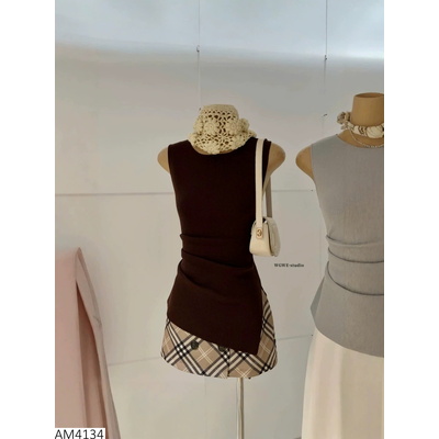 AM4134 ÁO NHÚN EO XẺ TÀ W.G.W.E