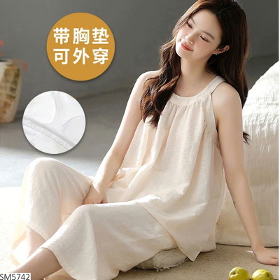SM5742 BỘ NGỦ SÁT NÁCH MÙA HÈ NỮ