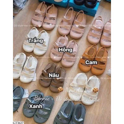 GT3627 SANDAL MÙA HÈ CHO BÉ