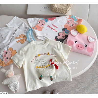 AG0180 ÁO THUN HOẠT HÌNH CHO BG