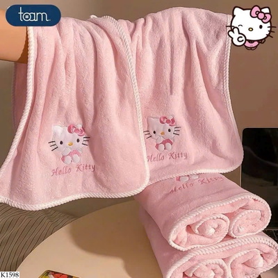 K1598 SET KHĂN KITTY DỄ THƯƠNG