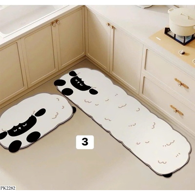 PK2282  SÉt 2 THẢM BẾP DỄ THƯƠNG