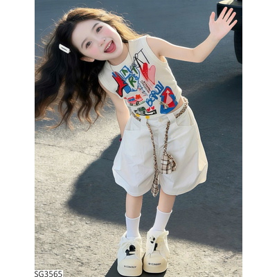 SG3565 SET ÁO SÁT NÁCH MIX QUẦN LƯNG BG