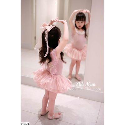 V0624 VÁY BIỂU DIỄN CÔNG CHÚA XÒE