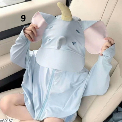 AG0187 ÁO CHỐNG NẮNG HOẠT HÌNH CHO BÉ