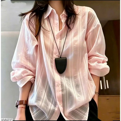 AM4237 ÁO SƠ MI NỮ DẬP SỌC