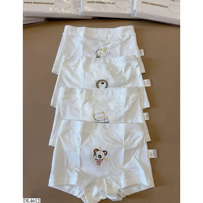 DL4612 SÉT 4 CHIP ĐÙI COTTON GẤU DỄ THƯƠNG