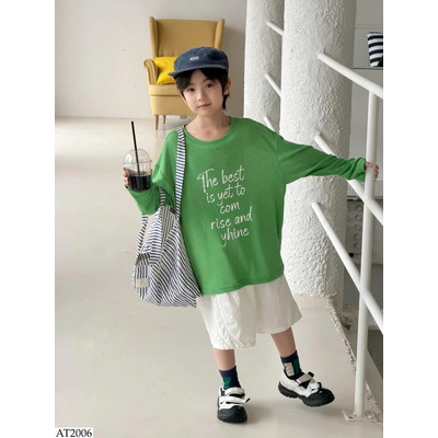 AT2006 ÁO THUN GIẤY CHỐNG NẮNG AMBB KIDS