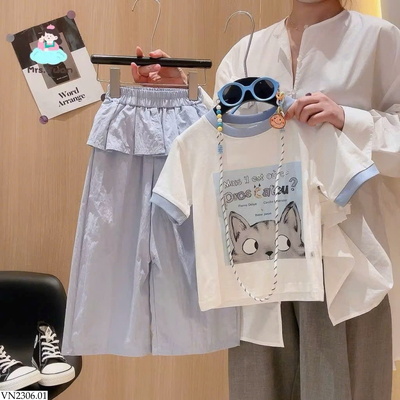 VN2306.01 SET MÈO CUTE CHO BÉ
