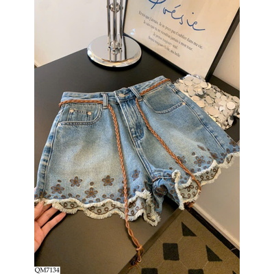 QM7134 QUẦN SHORT JEAN TUA RUA CHO NỮ