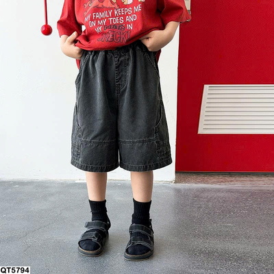 QT5794 QUẦN JEAN TÚI BÊN AMBB KIDS