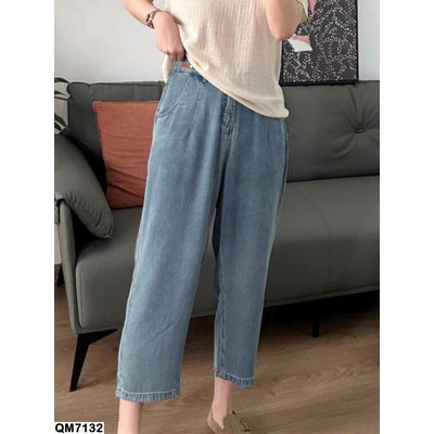 QM7132 QUẦN JEANS DÁNG BAGGY CHO NỮ