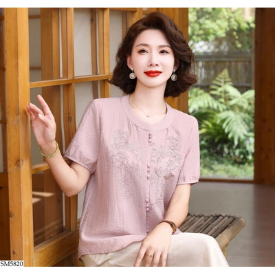 SM5820 SÉT ĐŨI TRUNG NIÊN THÊU TỈ MỈ