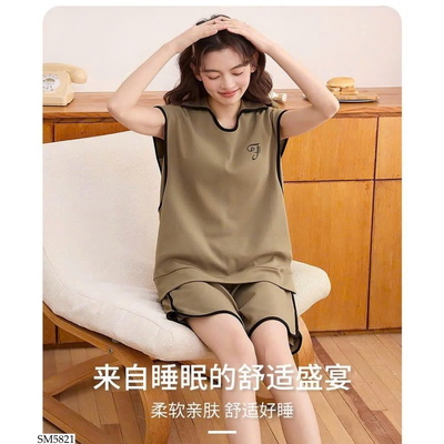SM5821 BỘ MẶC NHÀ KÈM BRA