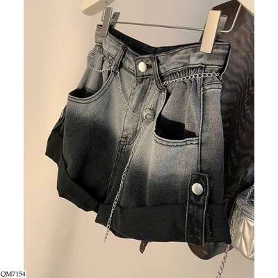 QM7154 QUẦN SHORT JEAN LOANG CHO NỮ
