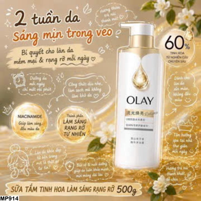 MP914 SỮA TẮM OLAY BẢN TRUNG 500ML MẪU MỚI