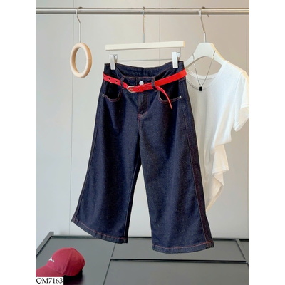 QM7163 QUẦN JEANS ỐNG LOE NỮ