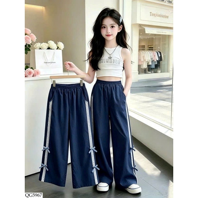QG5967 QUẦN ỐNG RỘNG BÉ GÁI