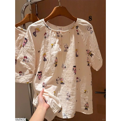 SM5832 BỘ NGỦ MẶC NHÀ CHO NỮ