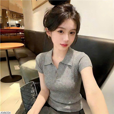 AM4324 ÁO POLO DỆT KIM CHO NỮ
