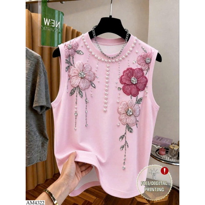 AM4322 ÁO HOA SÁT NÁCH CHO NỮ